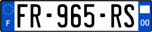FR-965-RS
