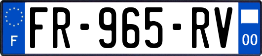 FR-965-RV