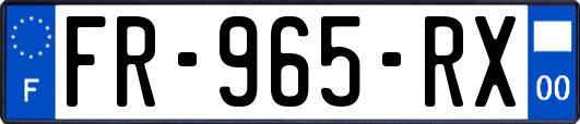 FR-965-RX