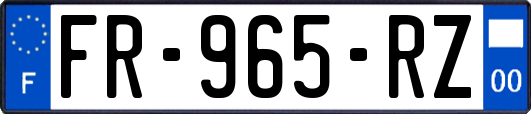 FR-965-RZ