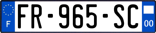 FR-965-SC