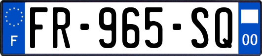 FR-965-SQ