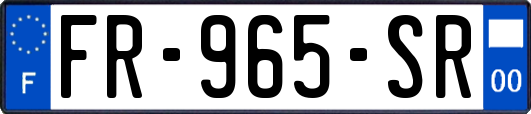FR-965-SR