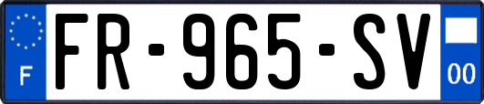 FR-965-SV
