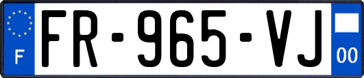 FR-965-VJ