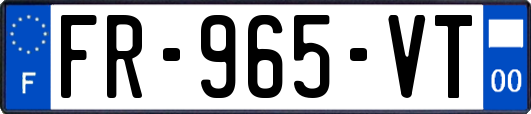 FR-965-VT