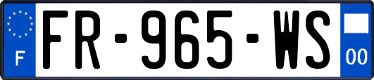 FR-965-WS