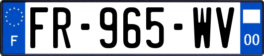 FR-965-WV
