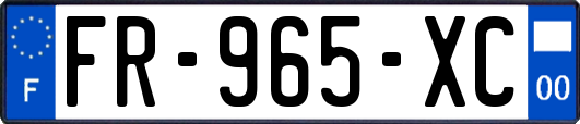 FR-965-XC