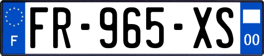 FR-965-XS