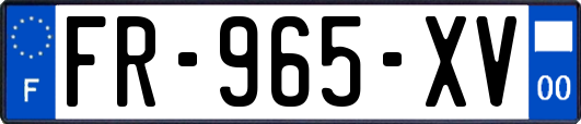 FR-965-XV