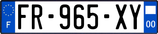 FR-965-XY