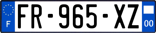 FR-965-XZ