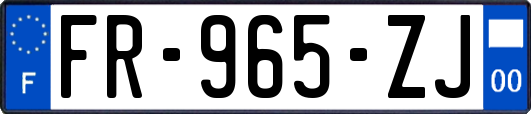FR-965-ZJ