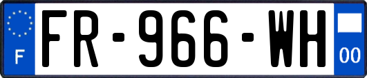 FR-966-WH