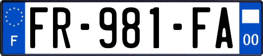 FR-981-FA
