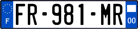 FR-981-MR
