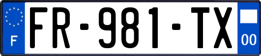 FR-981-TX