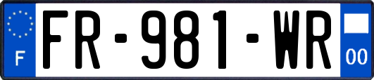 FR-981-WR