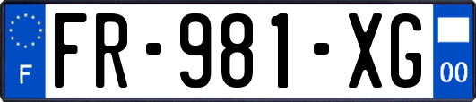 FR-981-XG