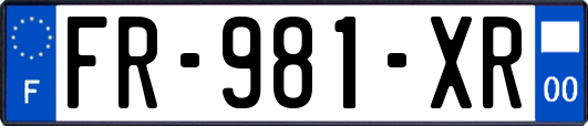 FR-981-XR
