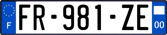 FR-981-ZE