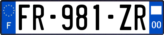 FR-981-ZR