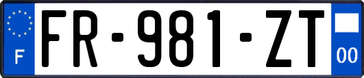 FR-981-ZT