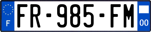 FR-985-FM