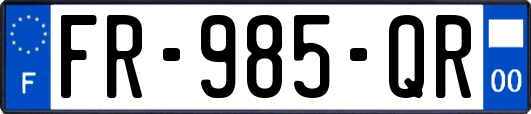 FR-985-QR