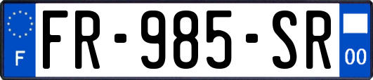 FR-985-SR