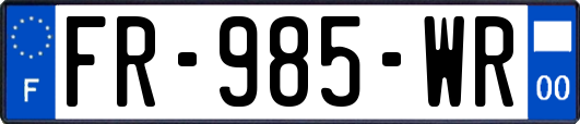 FR-985-WR