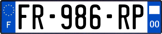 FR-986-RP