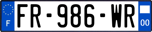 FR-986-WR