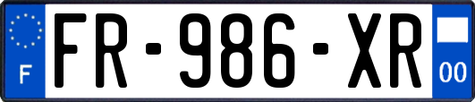 FR-986-XR