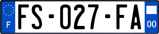 FS-027-FA