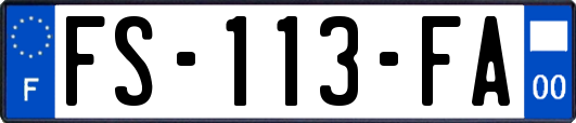 FS-113-FA