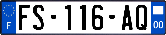 FS-116-AQ