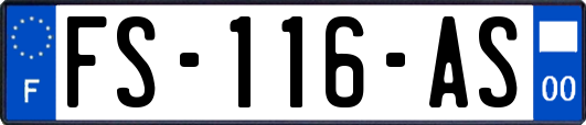 FS-116-AS