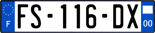 FS-116-DX