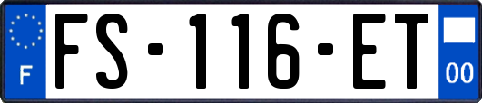 FS-116-ET