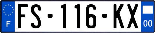 FS-116-KX