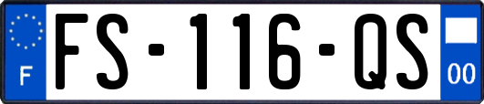 FS-116-QS