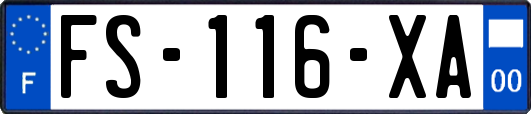 FS-116-XA