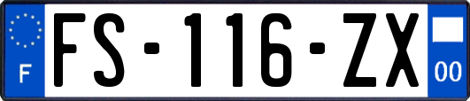 FS-116-ZX