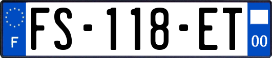 FS-118-ET