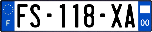 FS-118-XA