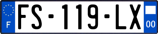 FS-119-LX