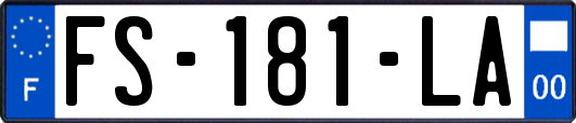 FS-181-LA