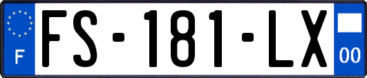 FS-181-LX